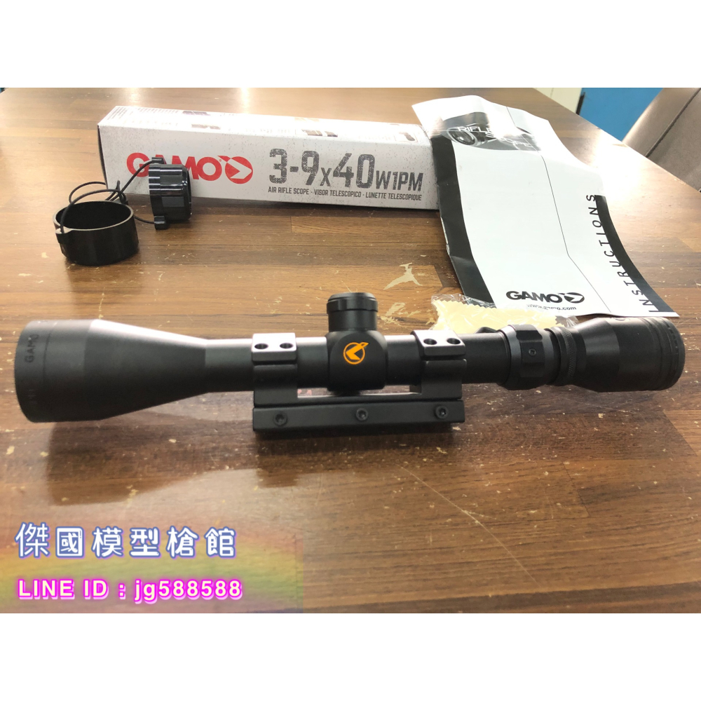 (傑國模型) GAMO 3-9x40 W1PM 狙擊鏡-細節圖4