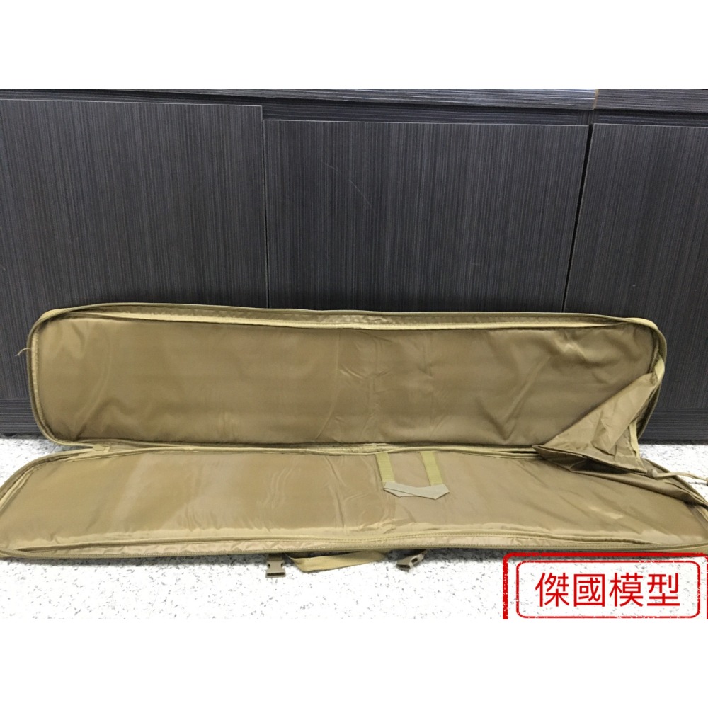 (傑國模型) 沙色長槍袋 120x30cm  多口袋(CO2/空氣鎗/瓦斯槍/電動槍/水彈槍/鎮暴槍)-細節圖5