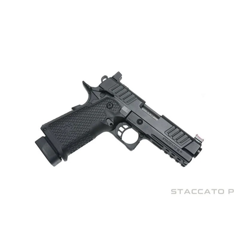 (傑國模型) EMG STACCATO LICENSED P COMPACT 2011 全金屬 瓦斯手槍-細節圖10