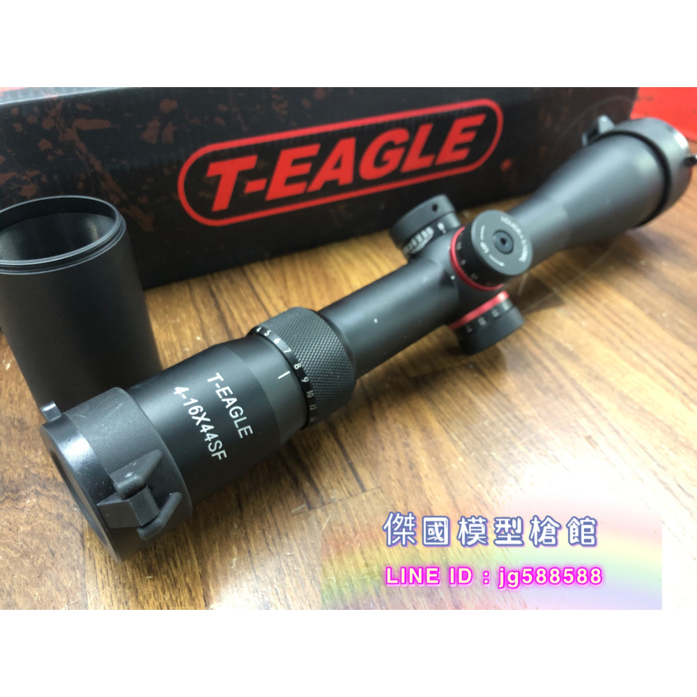 (傑國模型槍館)T-Eagle 突鷹 R 4-16X44 SF狙擊鏡 瞄準鏡 (高壓空氣 GBB 生存遊戲)-細節圖2