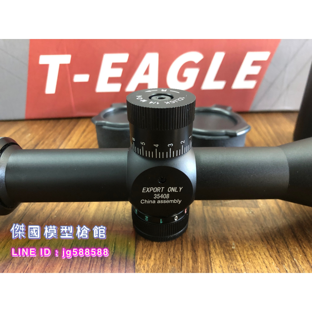 (傑國模型槍館)T-Eagle 突鷹 EO3-9X40AOEG-KN 狙擊鏡 瞄準鏡 (高壓空氣 GBB 生存遊戲)-細節圖5