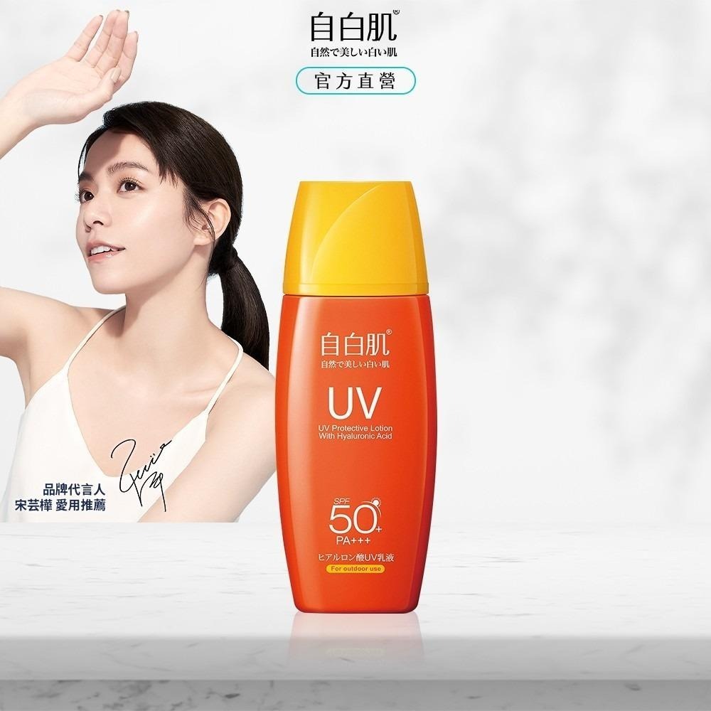 自白肌玻尿酸高係數防曬乳SPF50+(戶外型)-細節圖2