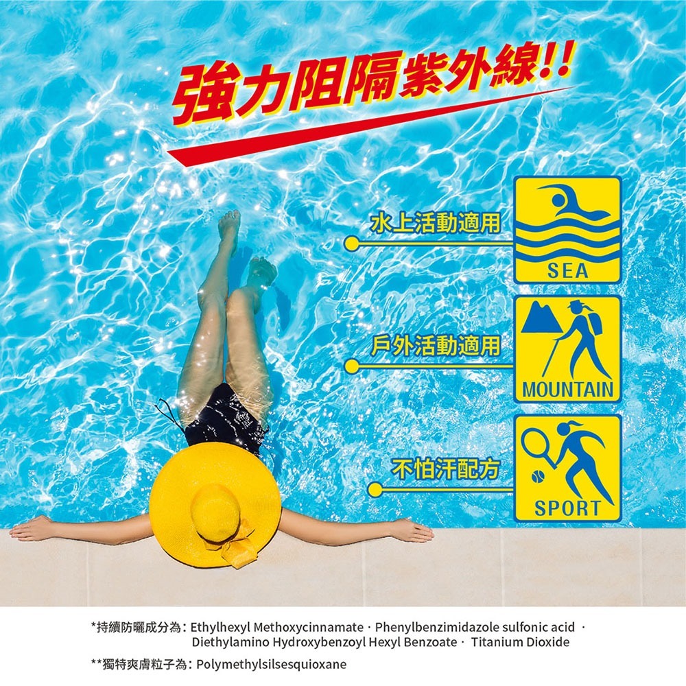 自白肌玻尿酸高係數防曬乳SPF50+(戶外型)-細節圖5