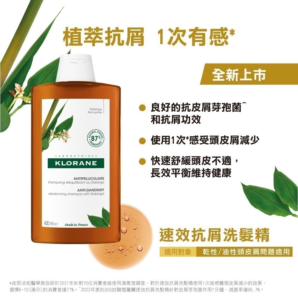 【限量搶購】蔻蘿蘭速效抗屑洗髮精400ml (效期：2027/09/01)-細節圖2