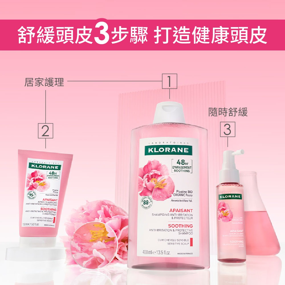 蔻蘿蘭速效舒敏洗髮精 400ml-細節圖3