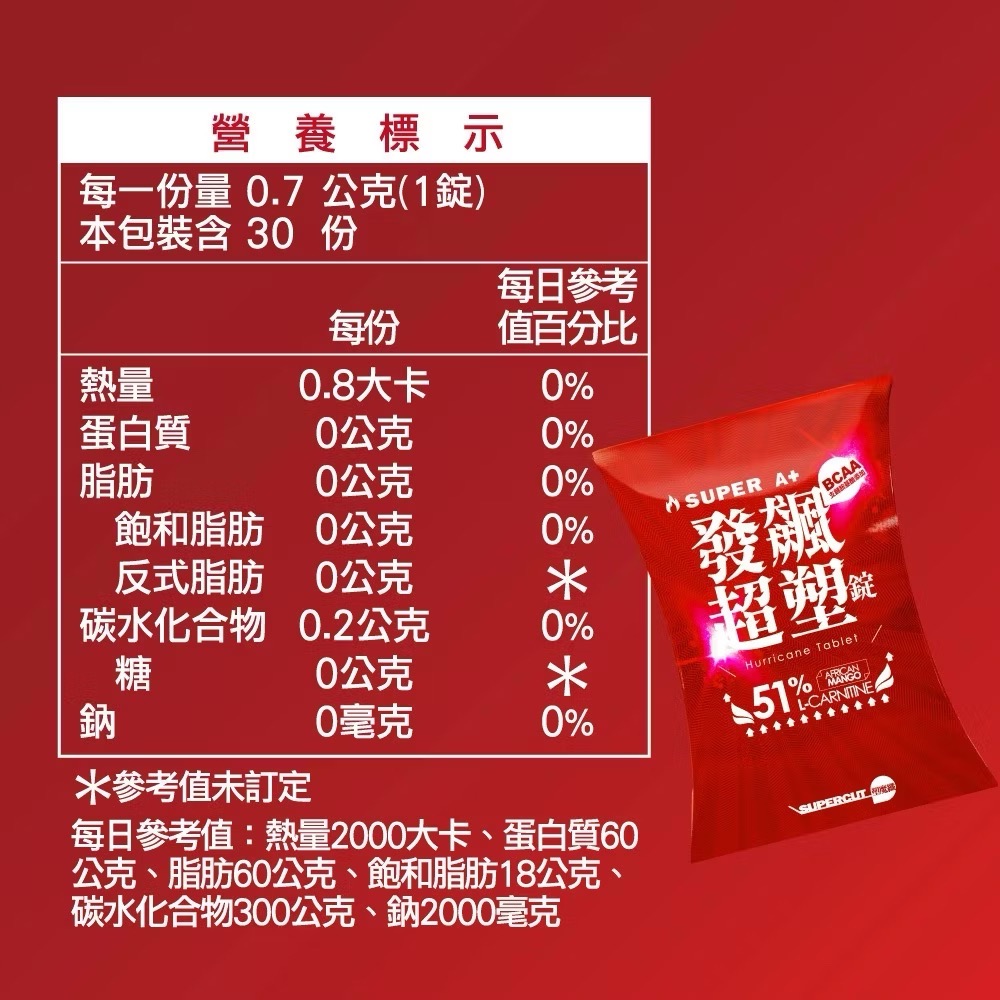 塑魔纖 SUPER A+發飆超塑錠51% 正品合規貨源 BCAA 促進代謝 機能調節-細節圖2