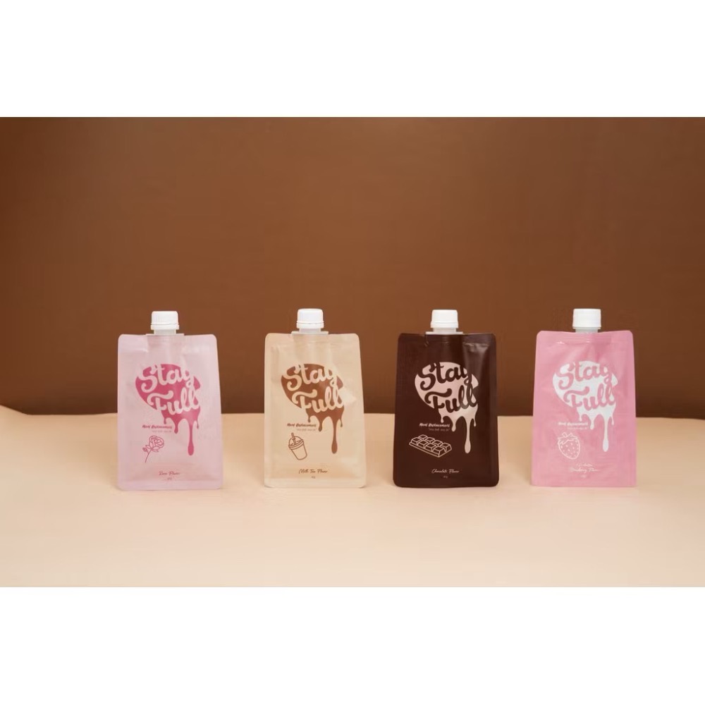 現貨供應🚚StayFull 搖搖袋餐 綜合莓果脆片 可可球 伯爵奶茶脆片 玫瑰奶茶 台灣製 公司貨-細節圖2