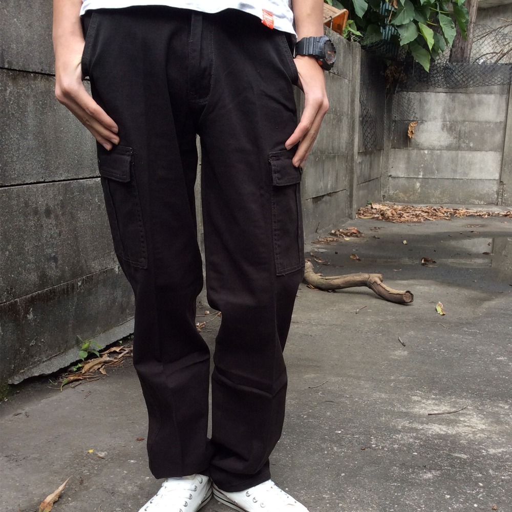 小工廠【6106】「台灣現貨快速出貨」 抗刀割工作褲  高針織數 耐磨 抗刀割 中直筒 多口袋 工作褲 伸縮 彈力-細節圖6