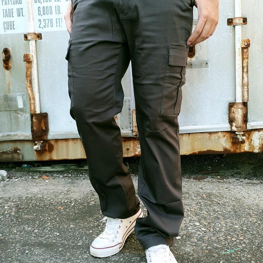 小工廠【6106】「台灣現貨快速出貨」 抗刀割工作褲  高針織數 耐磨 抗刀割 中直筒 多口袋 工作褲 伸縮 彈力-細節圖10