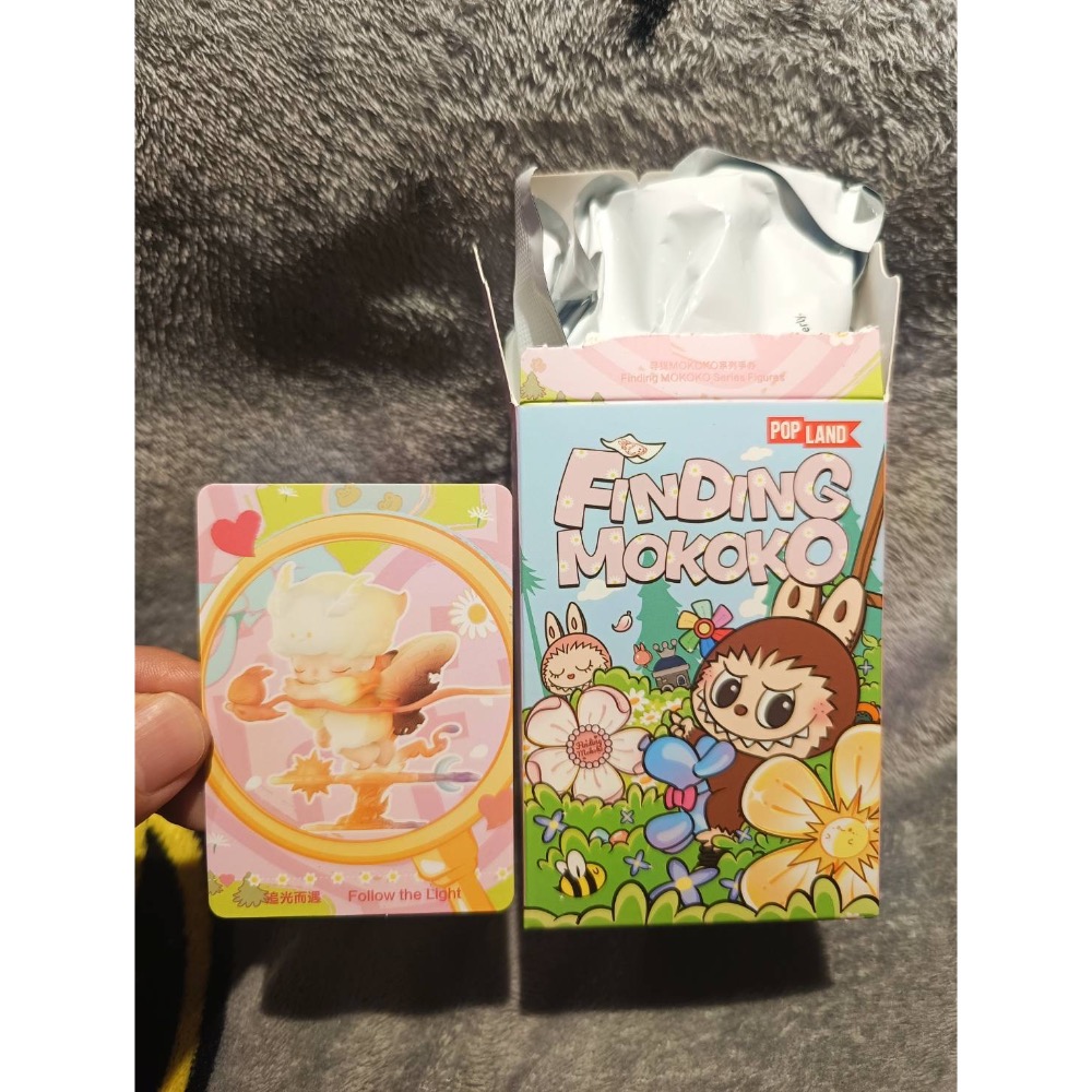 POPMART 泡泡瑪特 尋找MOKOKO系列 確認款 DIMOO追光而遇（拆盒未拆袋-細節圖3