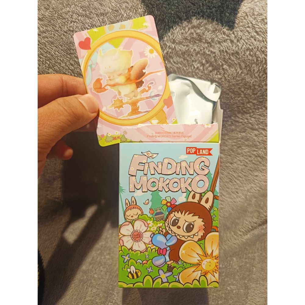 POPMART 泡泡瑪特 尋找MOKOKO系列 確認款 DIMOO追光而遇（拆盒未拆袋-細節圖4