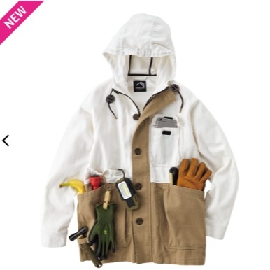 6/24-7/15東京連線代購商品 日本WORKMAN FieldCore男女生棉質露營外套 戶外 露營 登山 旅行親子-細節圖3