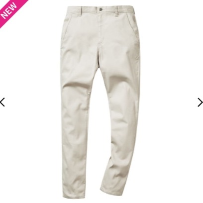 6/24-7/15東京連線代購商品 日本WORKMAN Find -Out 高爾夫系列 高爾夫純棉斜紋球褲 3D剪裁-細節圖2