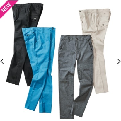 6/24-7/15東京連線代購商品 日本WORKMAN Find -Out 高爾夫系列 高爾夫純棉斜紋球褲 3D剪裁-細節圖10