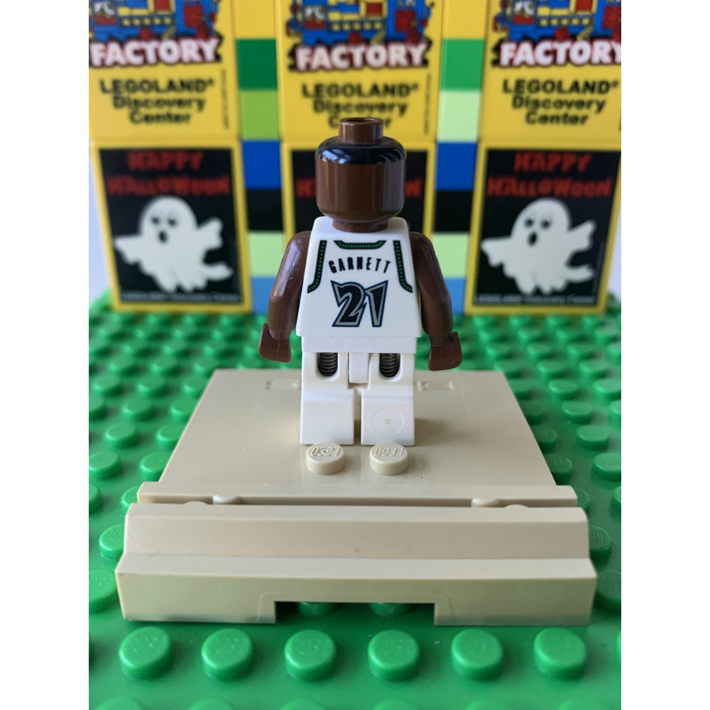 二手 樂高 NBA 3566 灰狼隊 狼王 Kevin Garnett-細節圖3