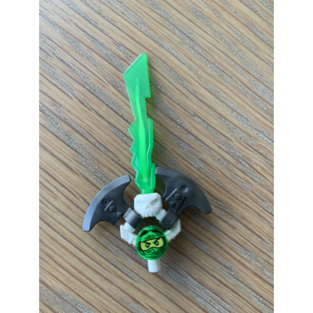 二手 樂高 LEGO 旋風忍者 武器 巨靈劍 特殊劍-規格圖4