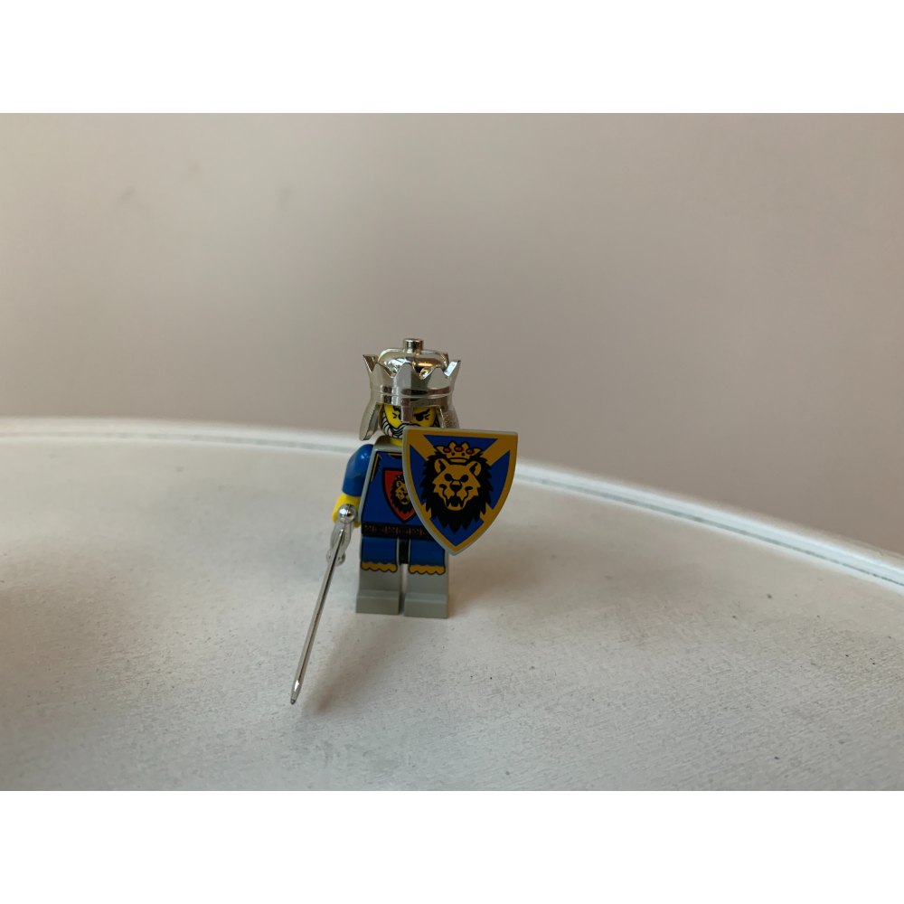 二手 樂高 LEGO 城堡 國王 + 戰馬-細節圖5