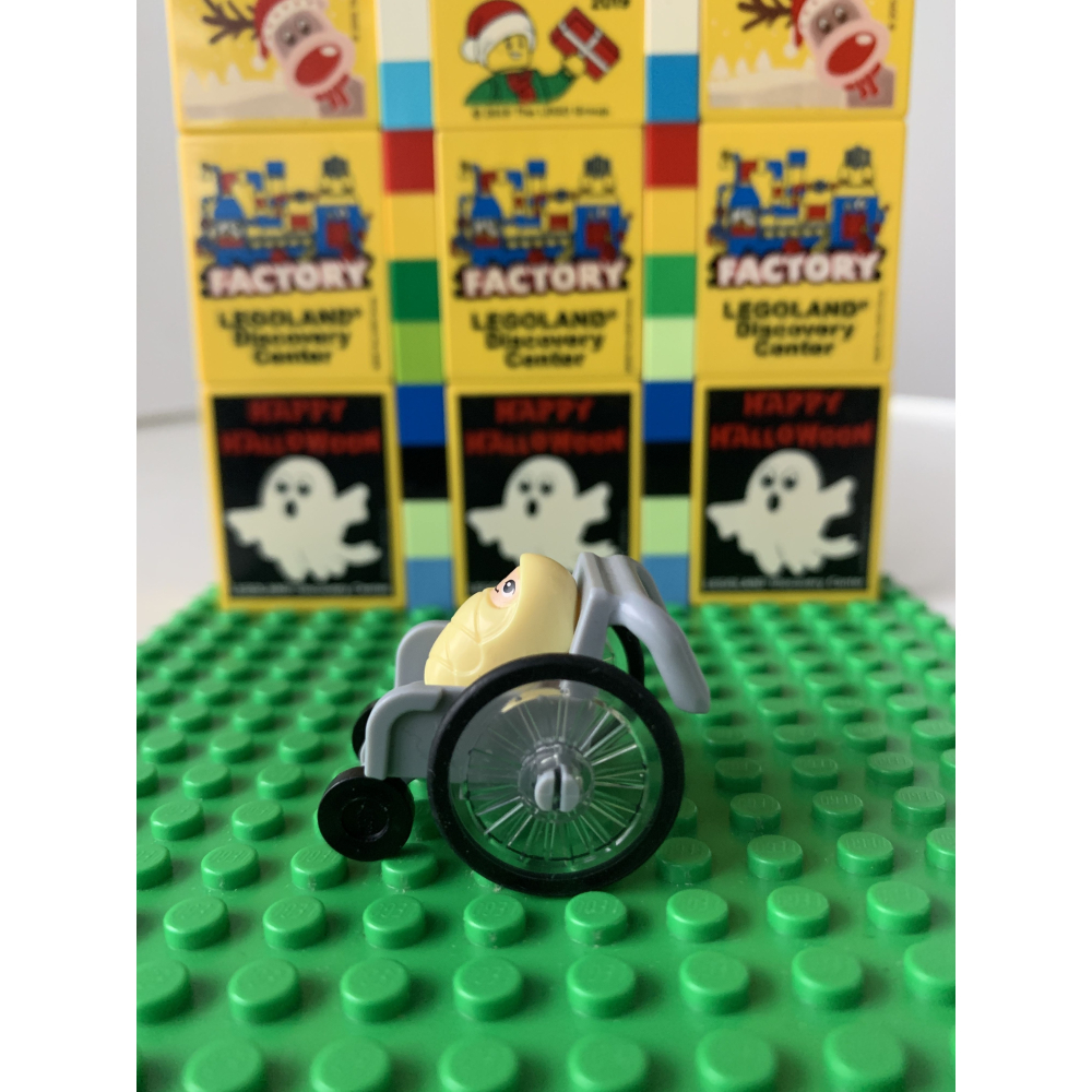 二手 樂高 LEGO 城市 輪椅 嬰兒-細節圖4