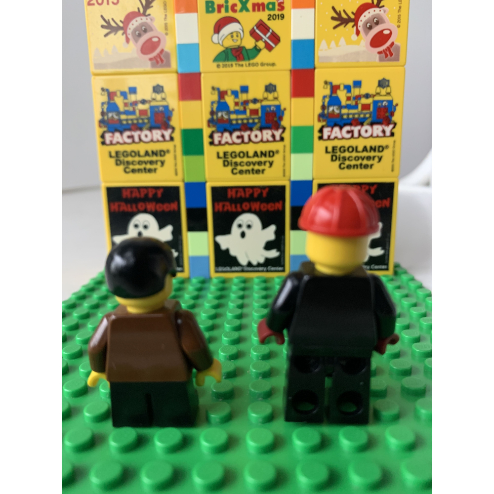 二手 樂高 LEGO 城市 自組人偶 2隻-細節圖3