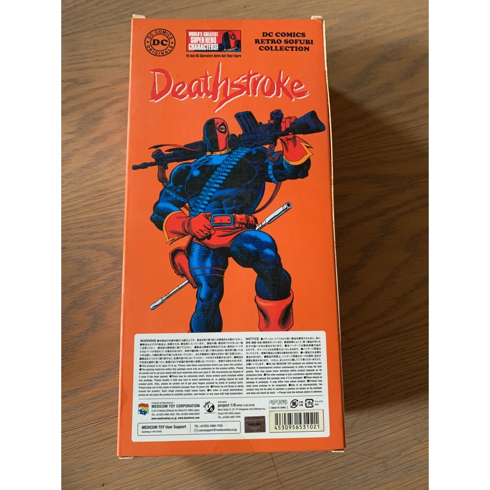 Medicom Toy 漫威 DC 喪鐘 全新未拆封 大型公仔 大膠-細節圖3