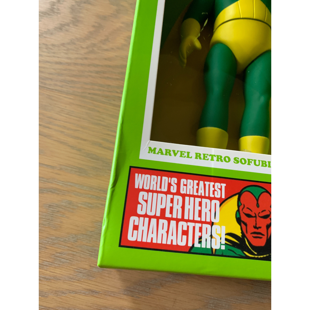 Medicom Toy 漫威 DC 幻視 全新未拆封 大型公仔 大膠 盒子有點壓到-細節圖2