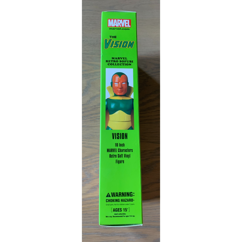 Medicom Toy 漫威 DC 幻視 全新未拆封 大型公仔 大膠 盒子有點壓到-細節圖5