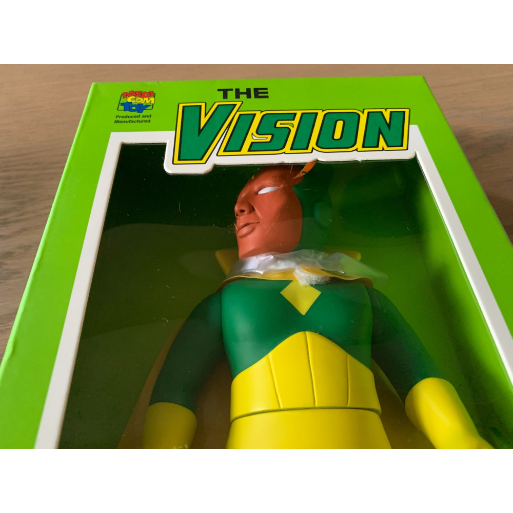 Medicom Toy 漫威 DC 幻視 全新未拆封 大型公仔 大膠 盒子有點壓到-細節圖7