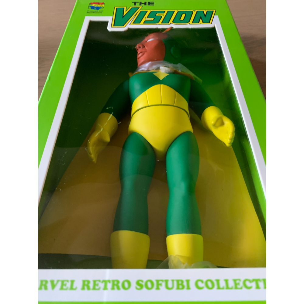 Medicom Toy 漫威 DC 幻視 全新未拆封 大型公仔 大膠 盒子有點壓到-細節圖8