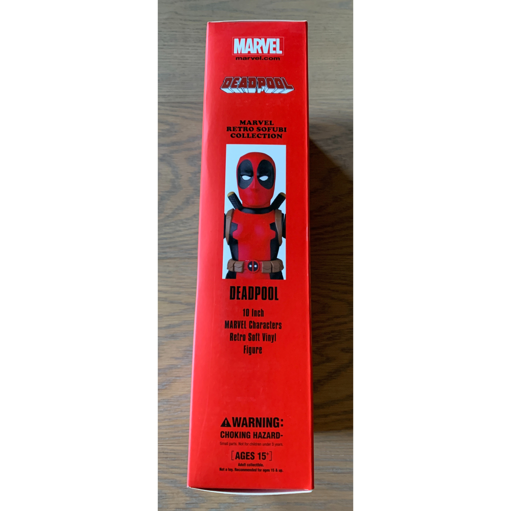 Medicom Toy 漫威 DC 死侍灰 全新未拆封 大型公仔 經典 小盒損-細節圖5