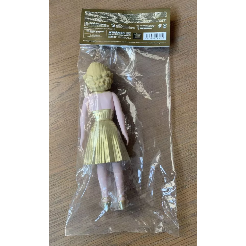Medicom toy 瑪麗蓮夢露 金色版-細節圖2
