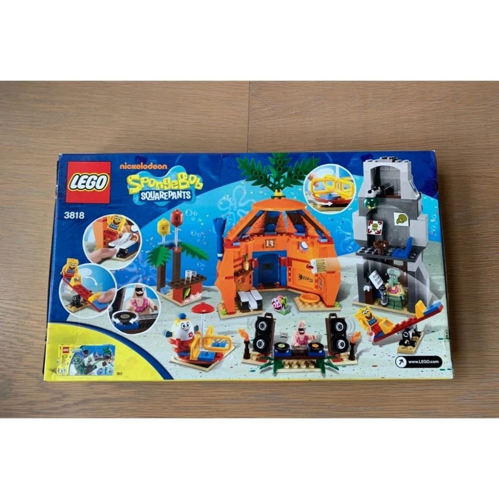 樂高 LEGO 3818 海綿寶寶 鳳梨屋 經典-細節圖3