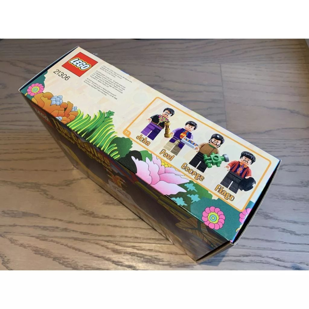 樂高 LEGO 21306 The Beatles 披頭四 黃色潛水艇 Yellow Submarine 絕版-細節圖2