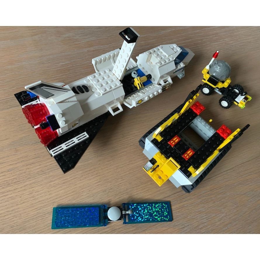 二手 樂高 LEGO 6456 太空站 太空梭 老物-細節圖8