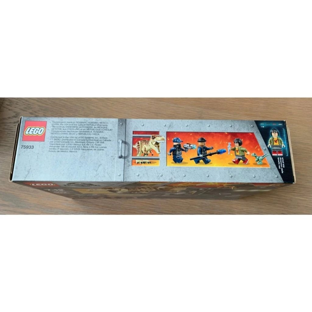 樂高 LEGO 侏羅紀公園 侏儸紀世界 75933 暴龍運輸車-細節圖4