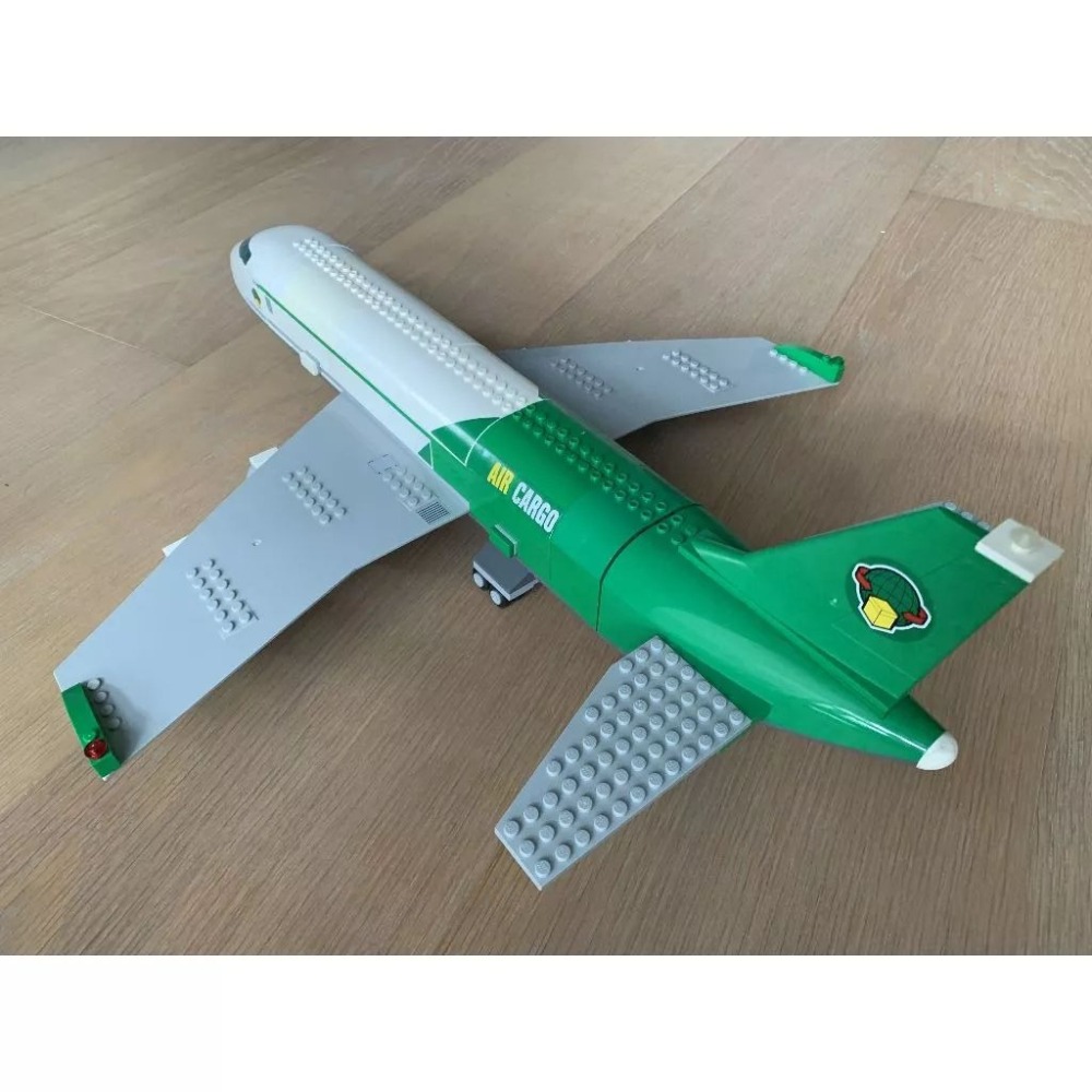 二手 樂高 LEGO 城市 60022 機場 貨機 貨運客機-細節圖6