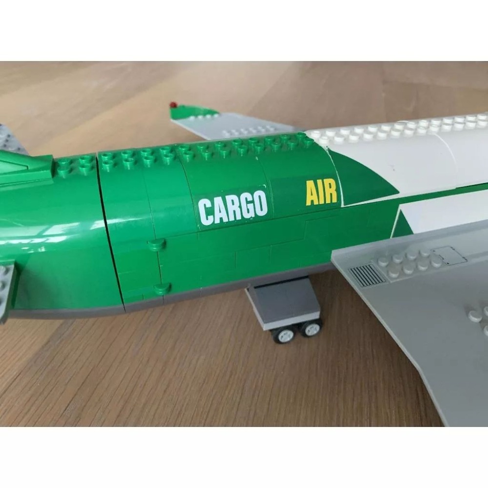 二手 樂高 LEGO 城市 60022 機場 貨機 貨運客機-細節圖7