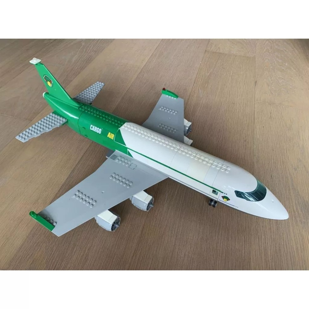 二手 樂高 LEGO 城市 60022 機場 貨機 貨運客機-細節圖9