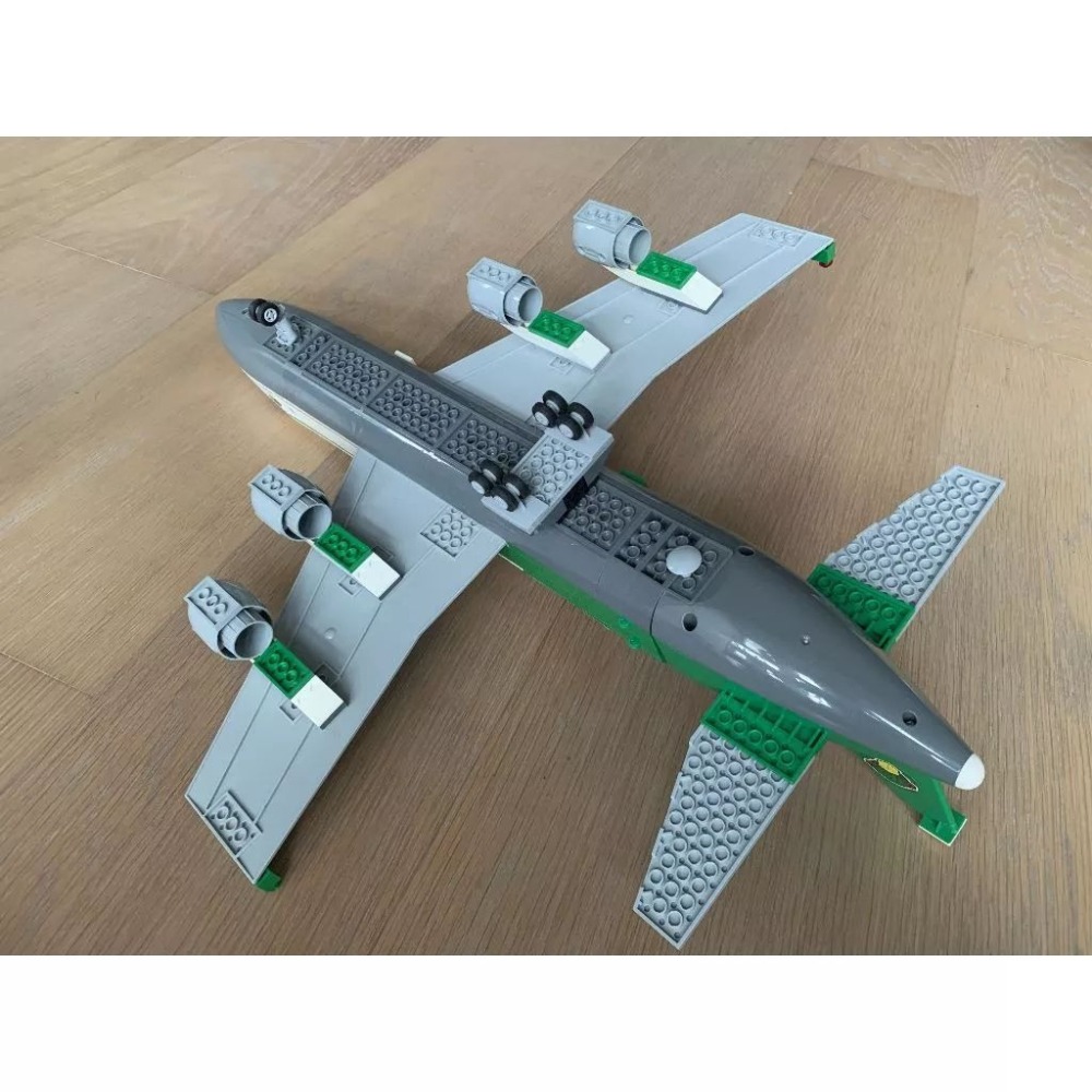 二手 樂高 LEGO 城市 60022 機場 貨機 貨運客機-細節圖10