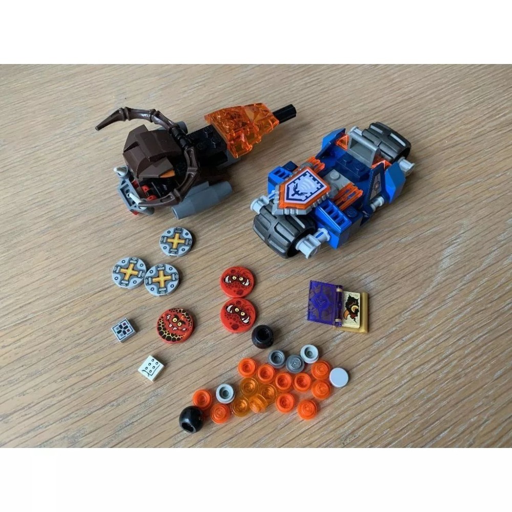 二手 樂高 LEGO 未來騎士 70317 移動要塞 移動城堡 有缺件-細節圖4