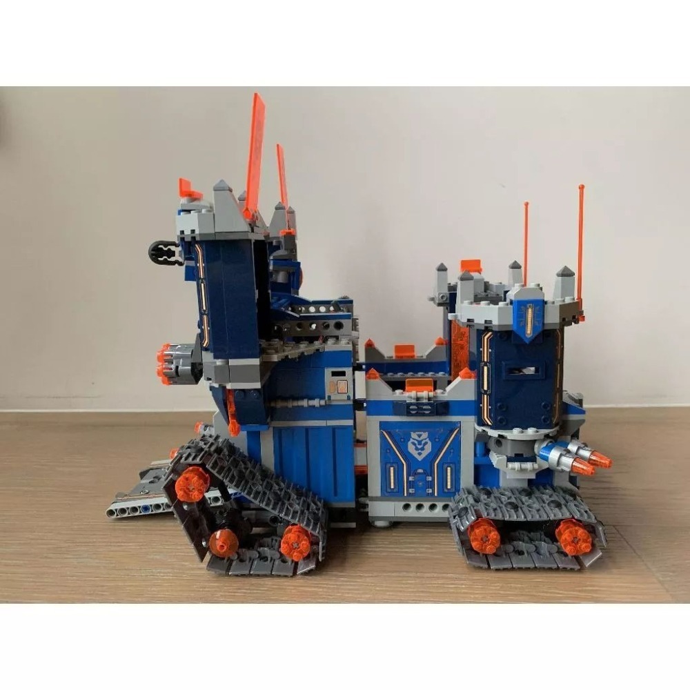 二手 樂高 LEGO 未來騎士 70317 移動要塞 移動城堡 有缺件-細節圖6