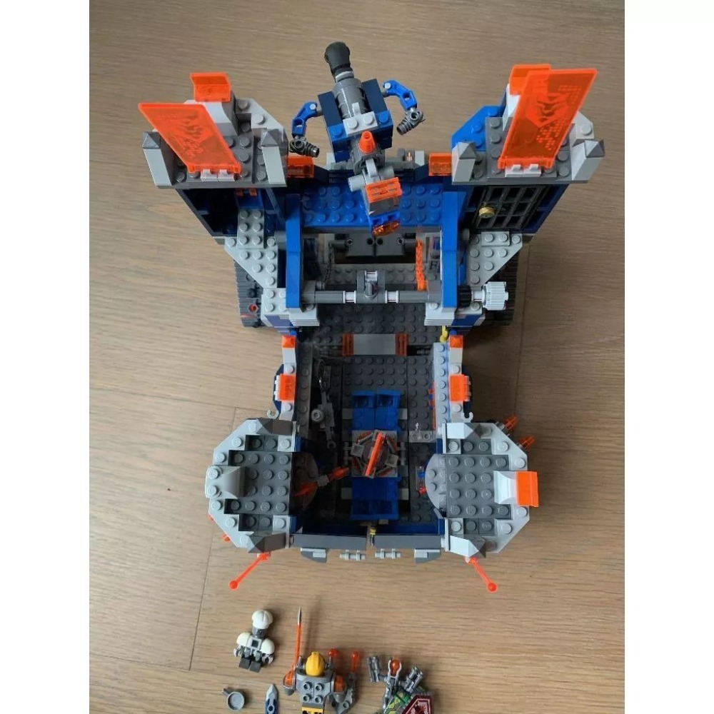 二手 樂高 LEGO 未來騎士 70317 移動要塞 移動城堡 有缺件-細節圖7