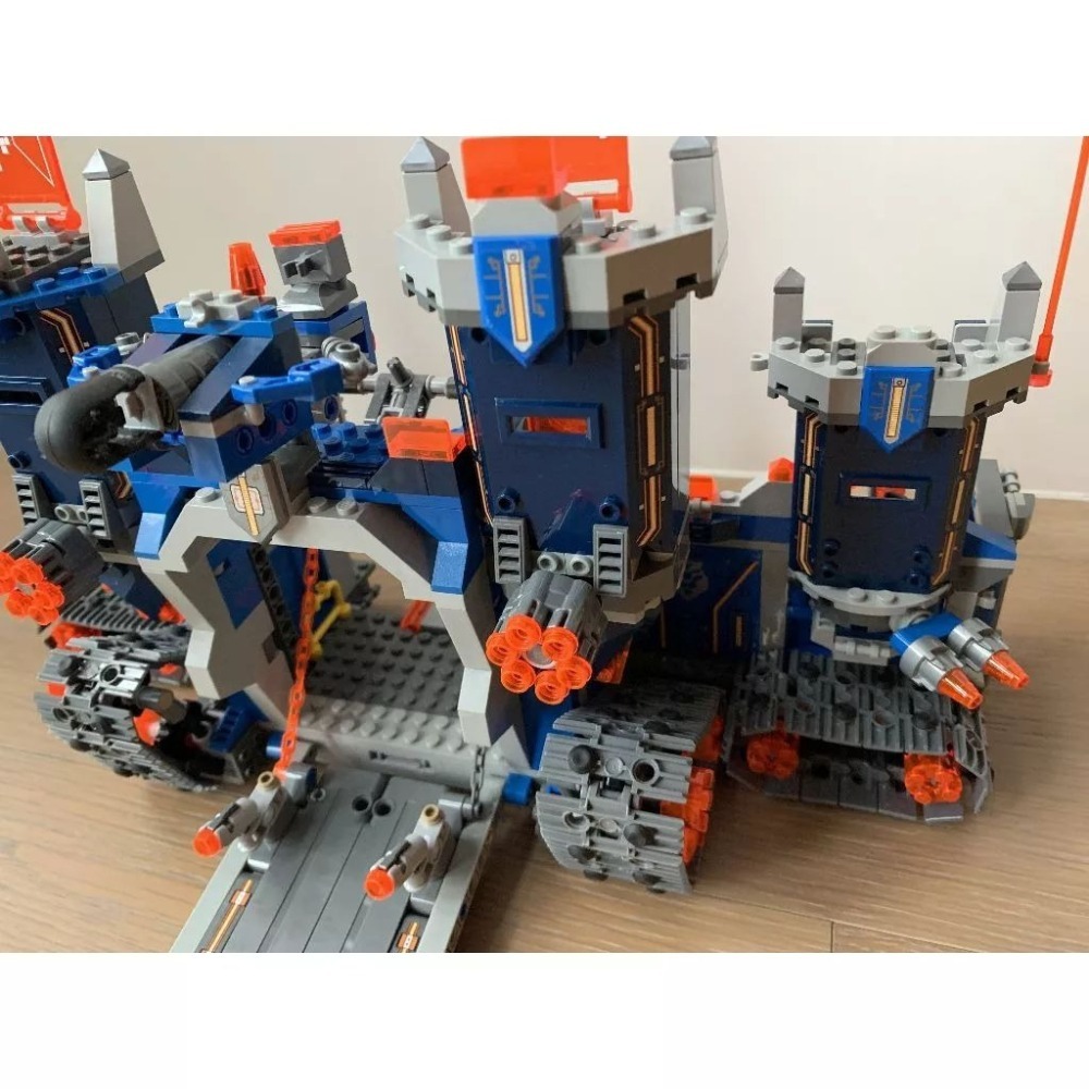 二手 樂高 LEGO 未來騎士 70317 移動要塞 移動城堡 有缺件-細節圖9