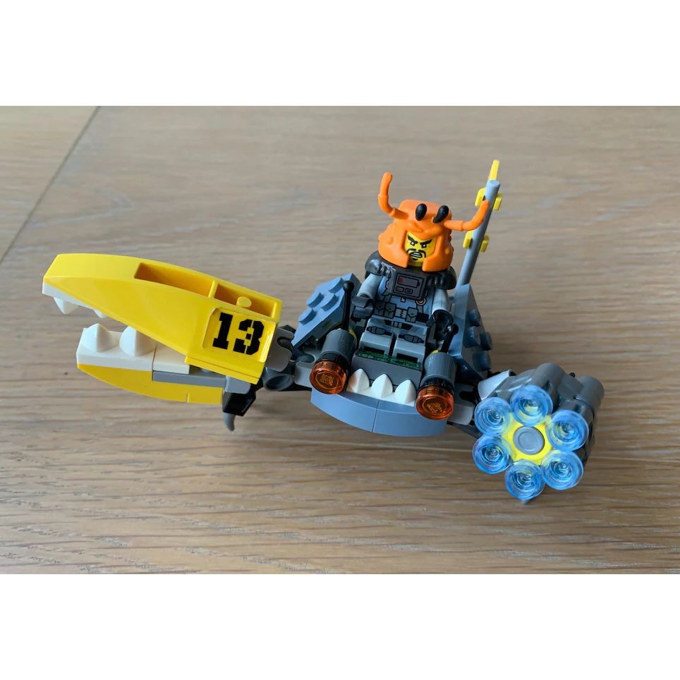 二手 樂高 LEGO 旋風忍者 70614 閃電噴射機-細節圖3