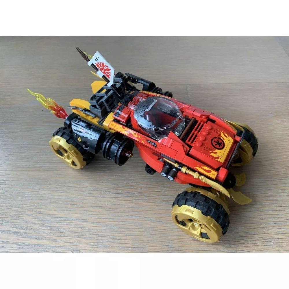 二手 樂高 LEGO 旋風忍者 70675 卡塔那四驅車-細節圖2