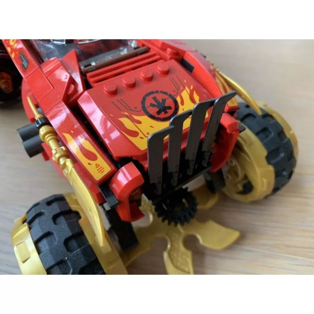二手 樂高 LEGO 旋風忍者 70675 卡塔那四驅車-細節圖3