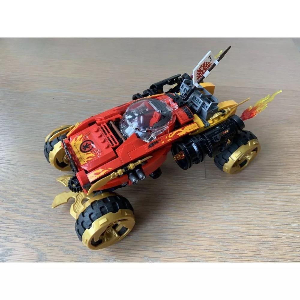 二手 樂高 LEGO 旋風忍者 70675 卡塔那四驅車-細節圖5