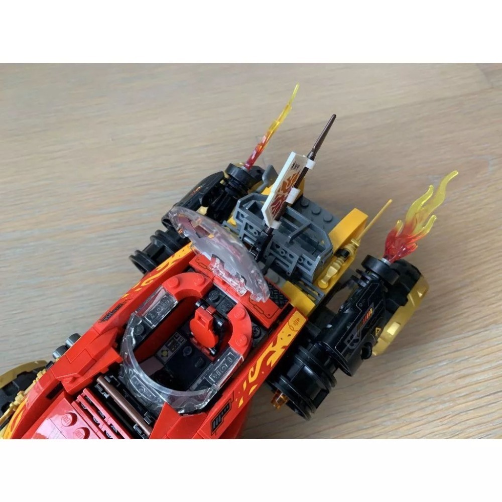 二手 樂高 LEGO 旋風忍者 70675 卡塔那四驅車-細節圖6