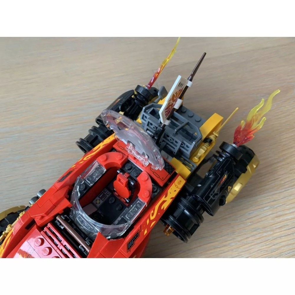 二手 樂高 LEGO 旋風忍者 70675 卡塔那四驅車-細節圖9