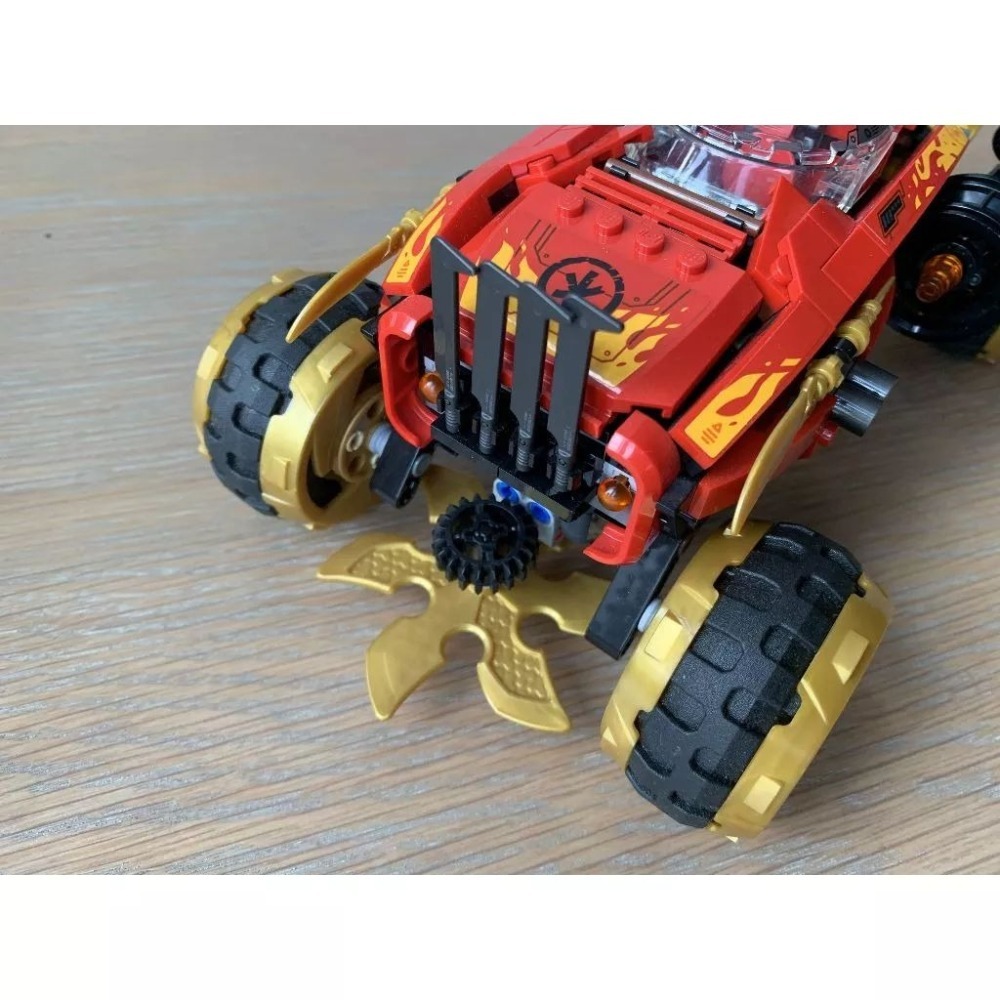 二手 樂高 LEGO 旋風忍者 70675 卡塔那四驅車-細節圖10
