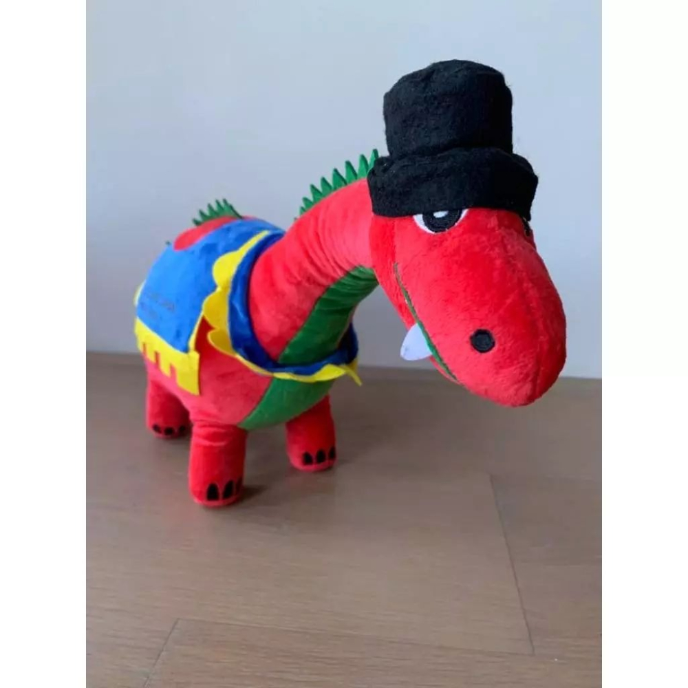 名古屋 樂高樂園 吉祥物 恐龍 玩偶 限量 絕版-細節圖3